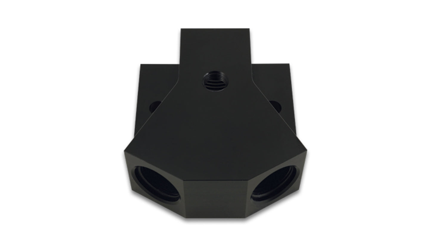 Fuel Distribution Block Y-Block Female -10 AN