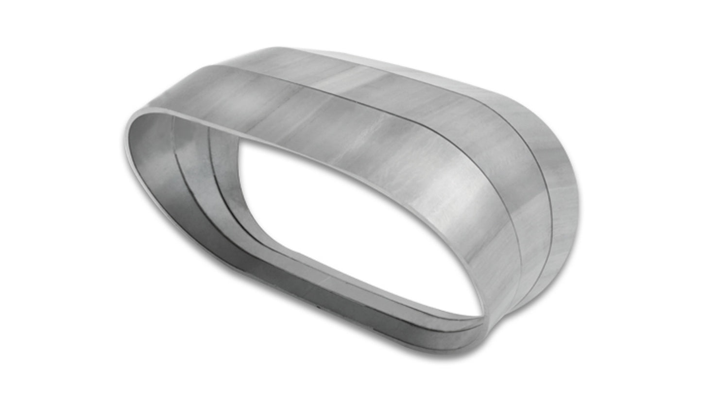 45 Degree Vertical Plane Oval Pie Cuts Nominal