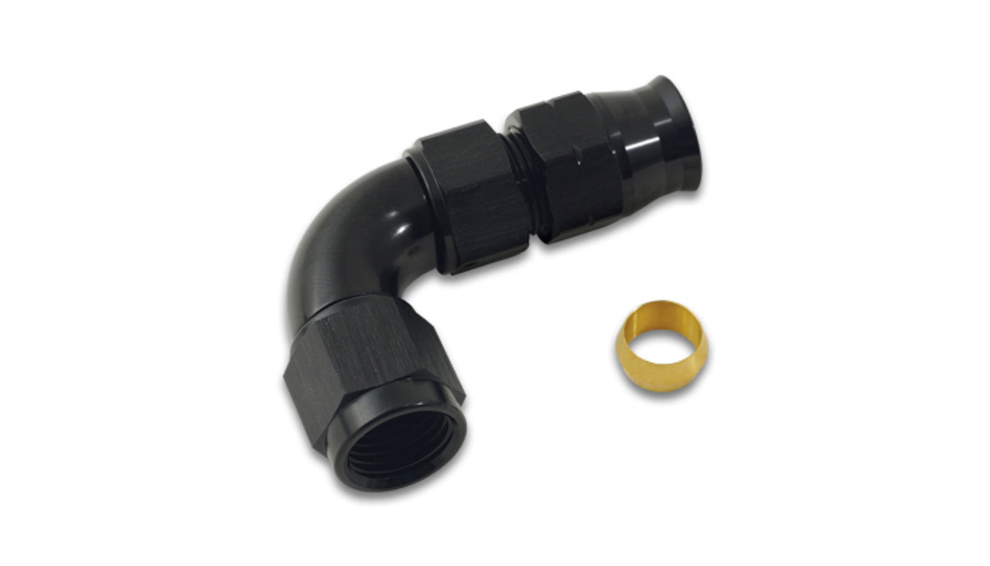 Fitting Tube Adapter 9 0 degree -8AN Female to