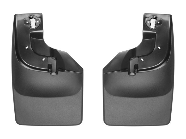 17- Ford F250 Front Black No Drill Mudflaps