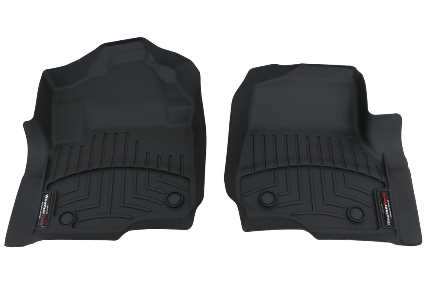 Front Floorliner HP Mats 17- Ford F250 Black
