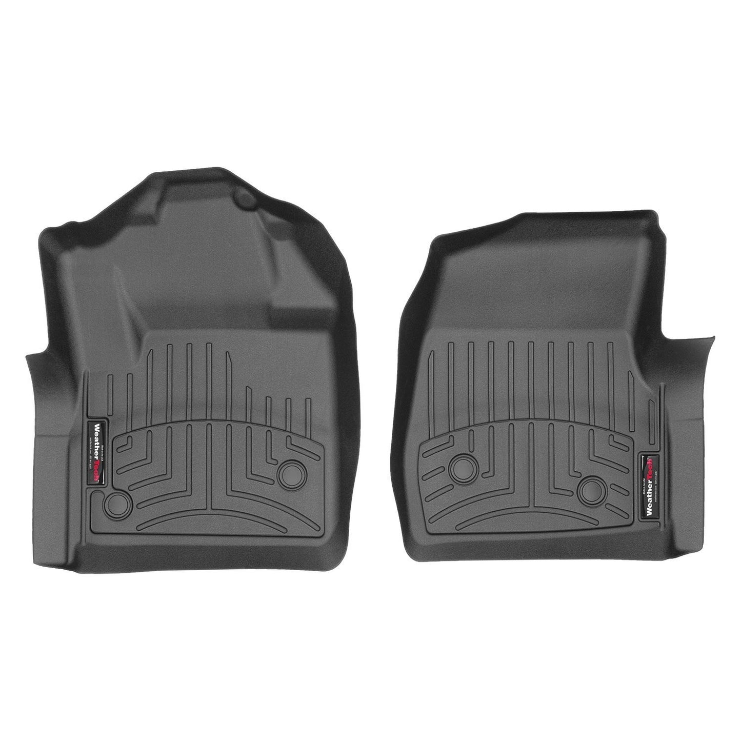 17- Ford F250 Front Floorliners Black