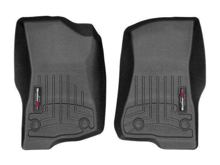 18- Jeep JL Front Floor Liners Black