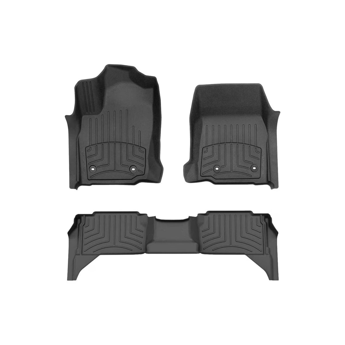 25- Toyota Tacoma Front & Rear HP Floor Mats