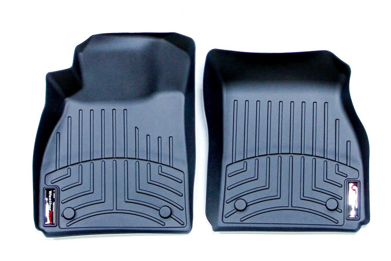 13- Malibu Front Floor Liners Black