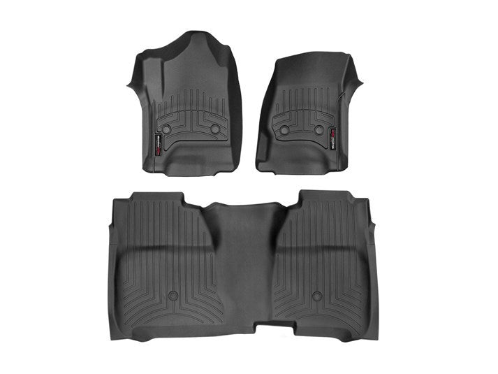 14- GM P/U Front and Rear Floor Liners Black