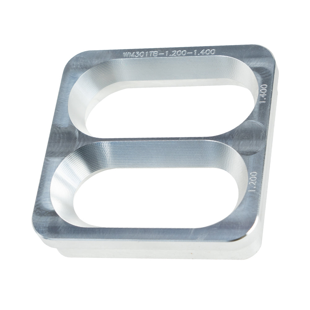 Carb Insert Twin Blade 1in Tall 1.200in-1.400in