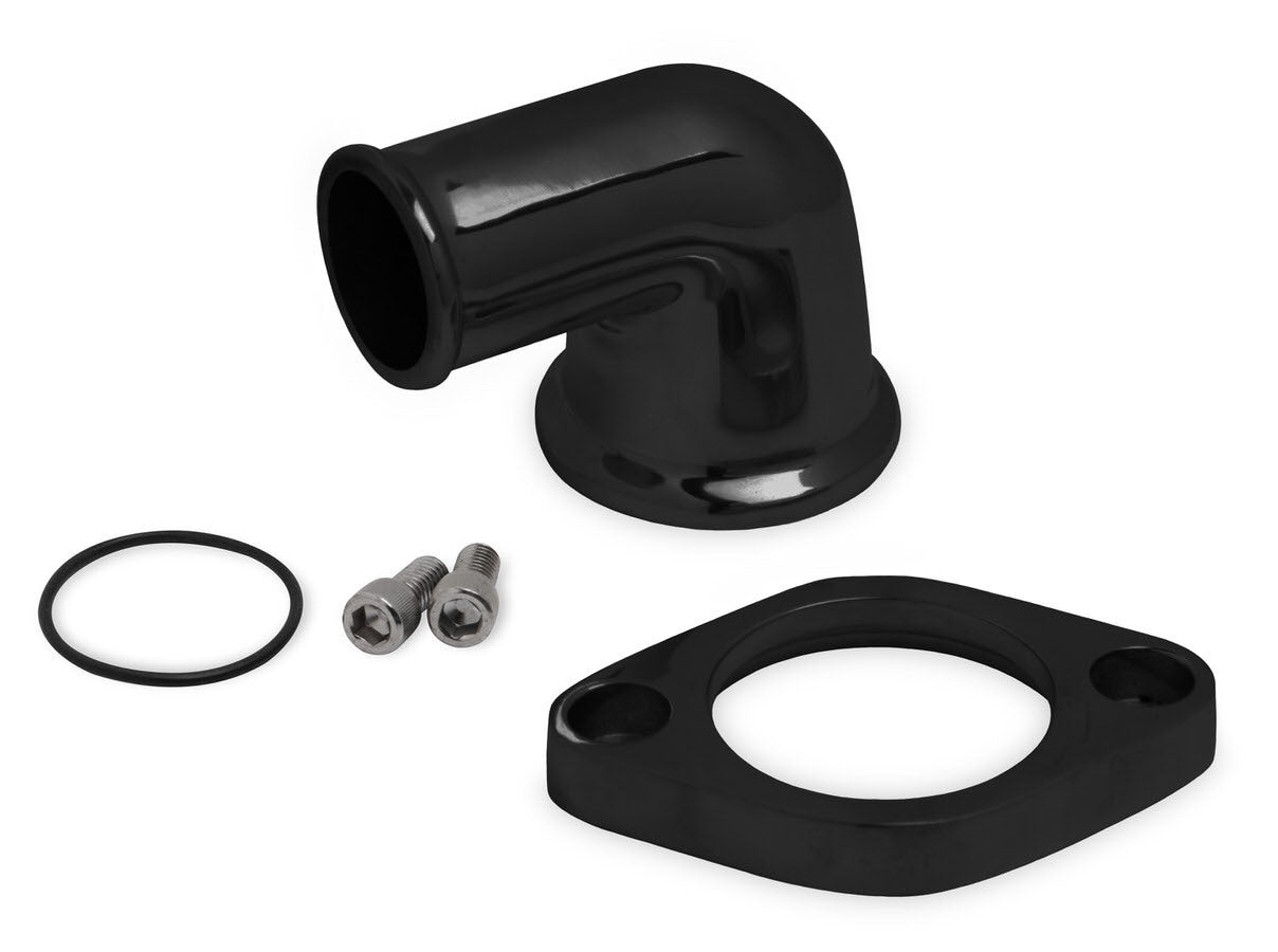 Alm. Water Outlet 90- Degree Swivel Black