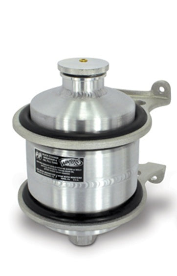 Remote Oil Fill/Breather Tank 4.0in Dia w/Bkt