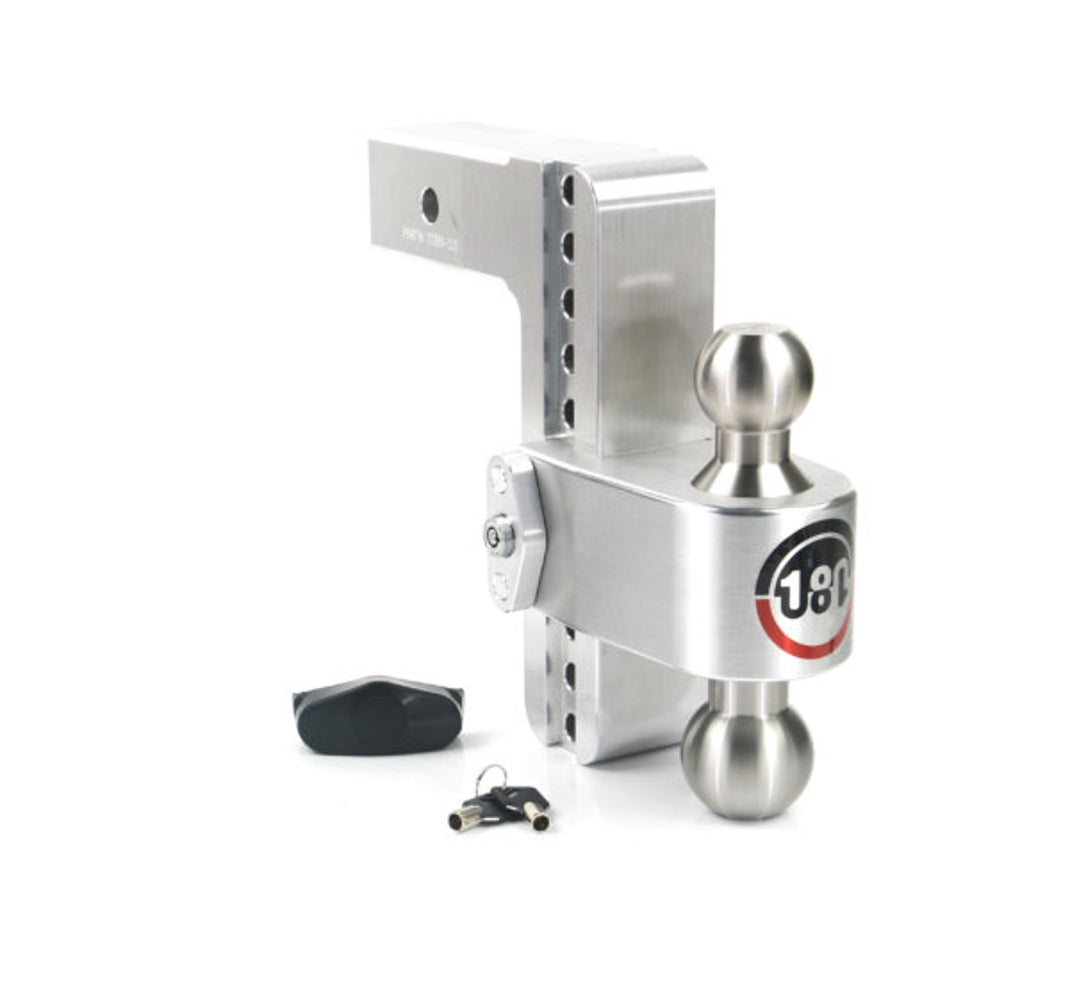 Turnover Ball 8in Drop Hitch w/ 2.5in Shank