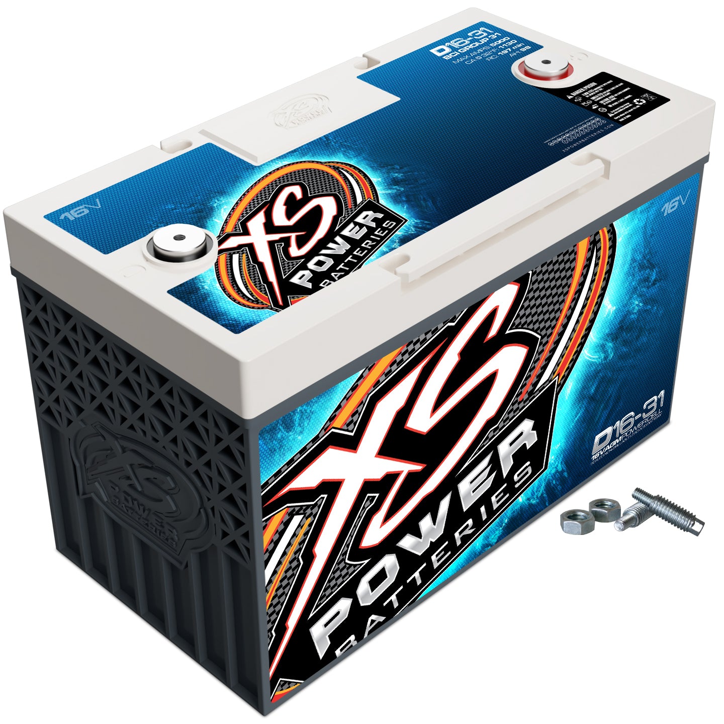 16V AGM Battery Group 31 Max Amps 5000