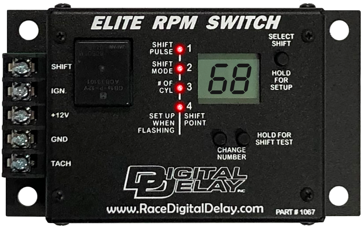 Digital Delay Elite RPM Switch - NOT FOR BIKES!
