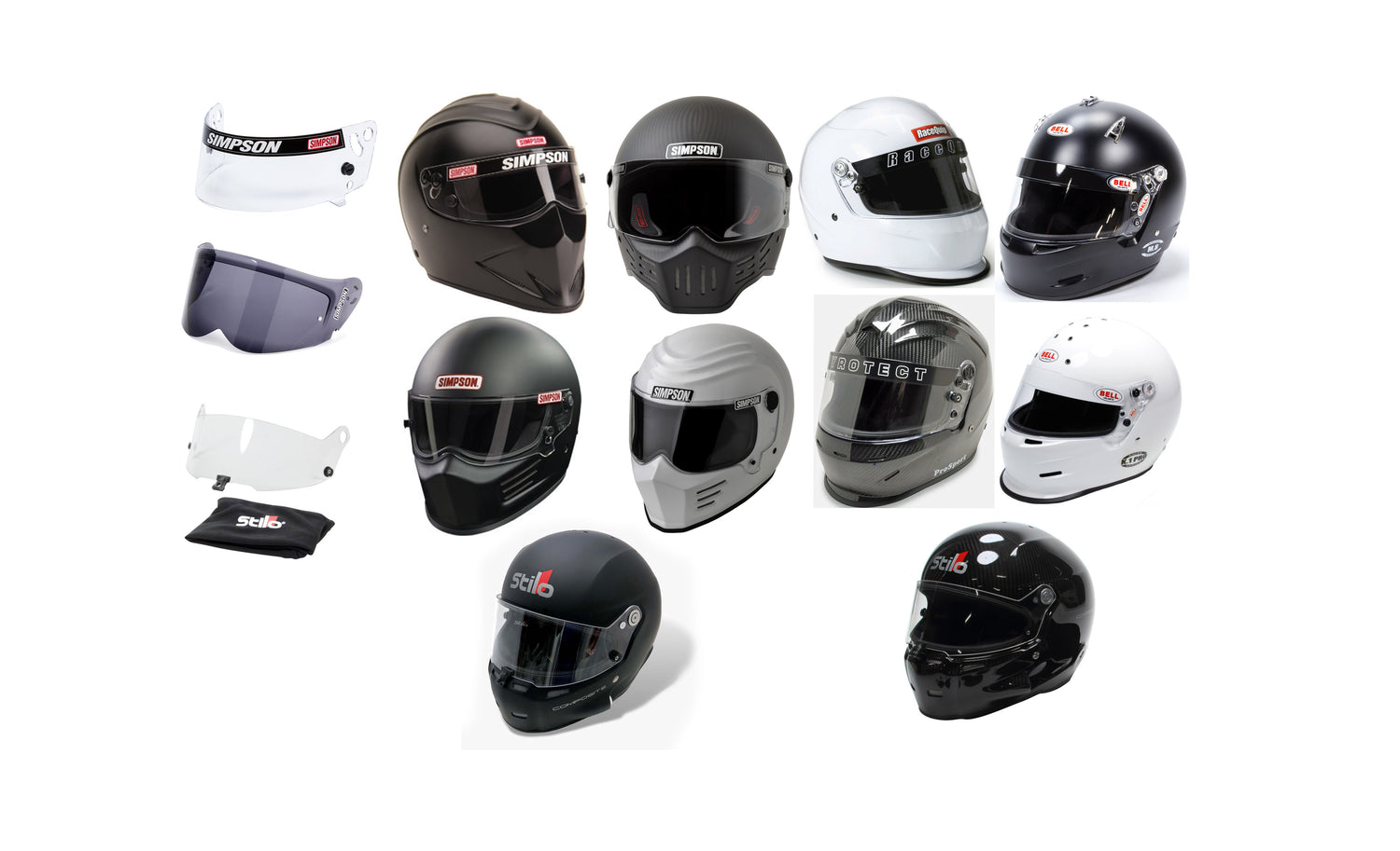 Helmets, Shields, Helmet Accessories