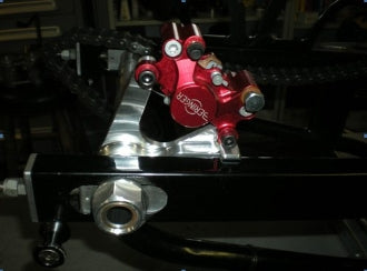 Beringer Caliper with DME Rear Brake Hanger And Xtra Light Rotor – Gen 1 Hayabusa