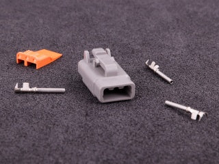 Connector 3-way Socket Housing DTM