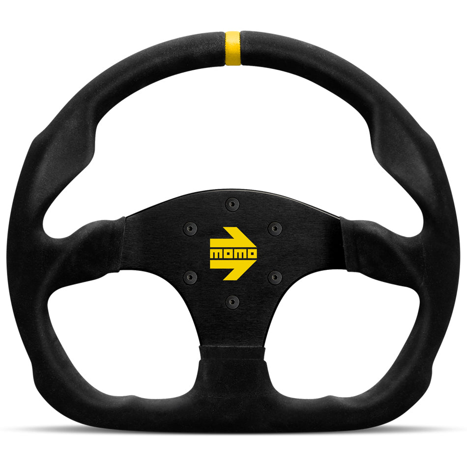 MOD 30 Steering Wheel Black Suede