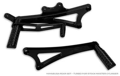 DME Racing Hayabusa Turbo Rear Sets