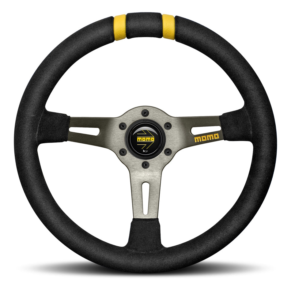 MOD DRIFT Steering Wheel Black Suede