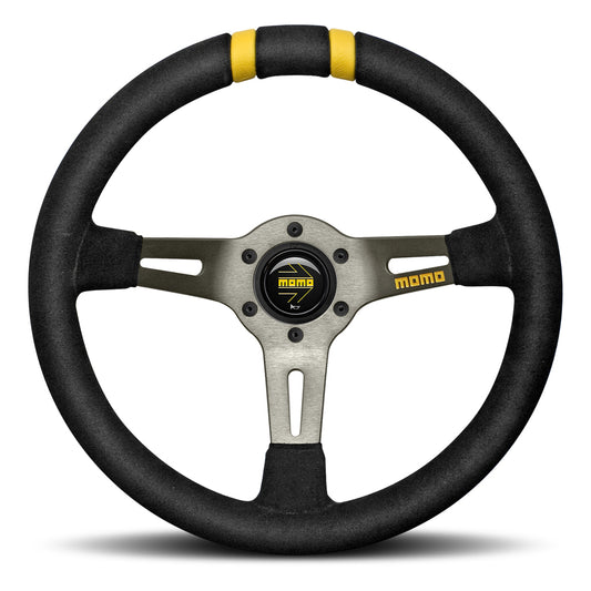 MOD DRIFT Steering Wheel Black Suede