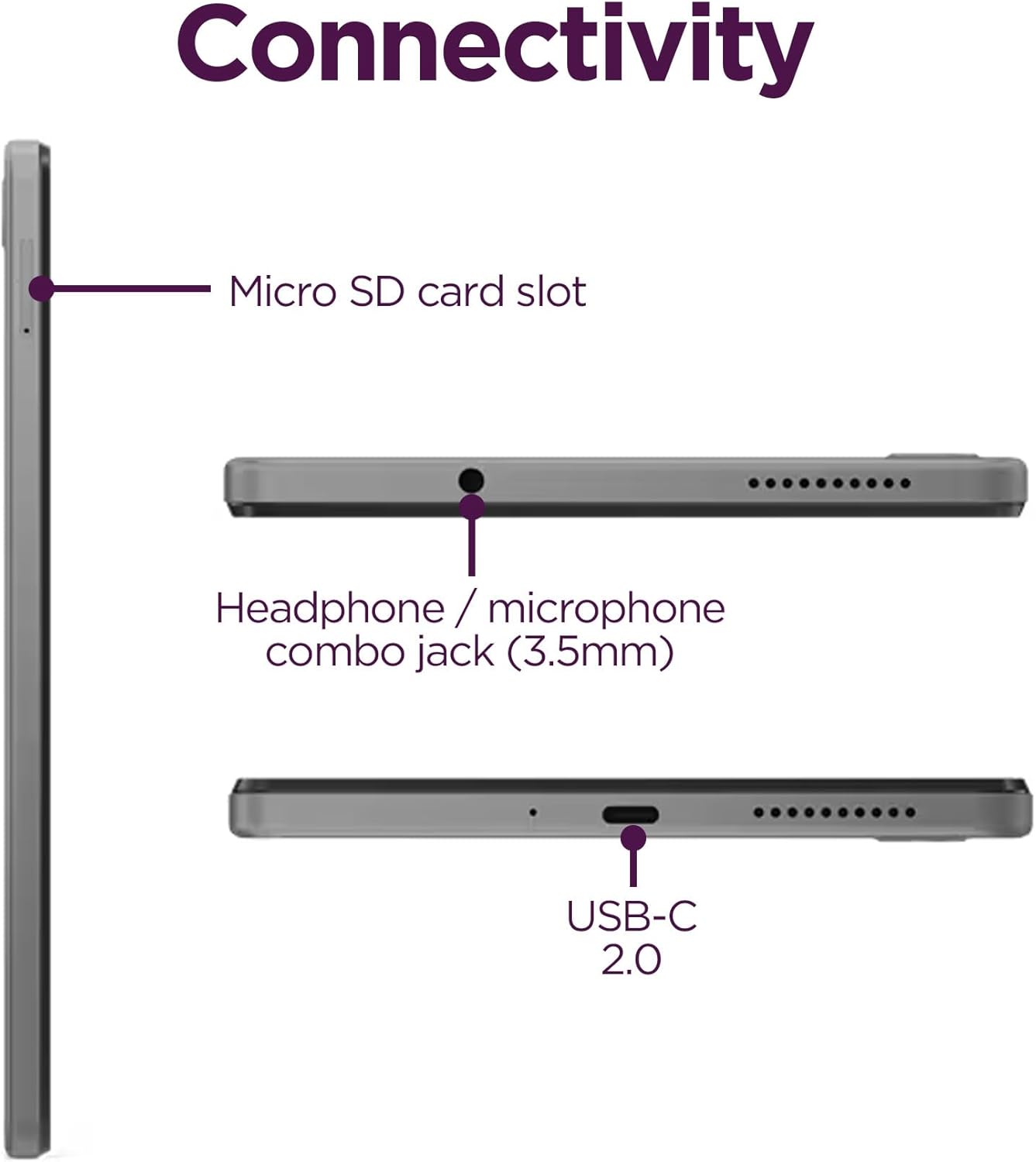 Lenovo 8" Tablet for MaxxECU Dash