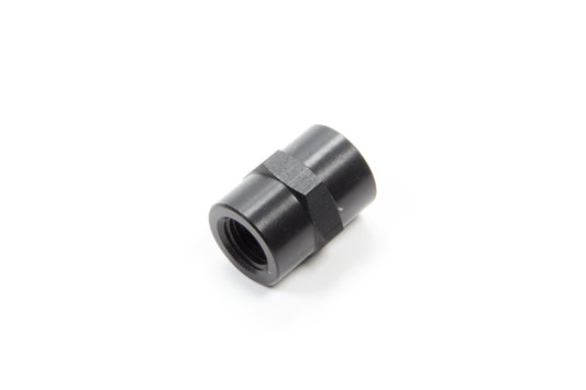 1/4in Alum Pipe Coupler Black