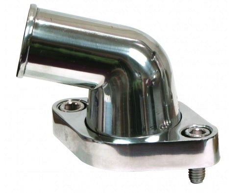 Water Neck Swivel 15 Deg Polished Alum