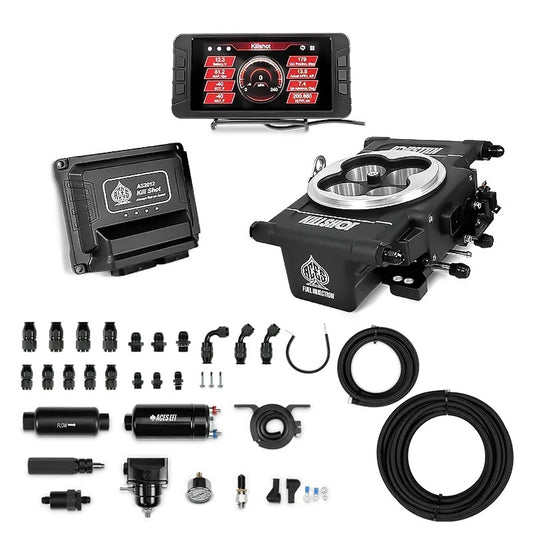 Killshot EFI 4bbl w/Fuel Delivery Kit Blk