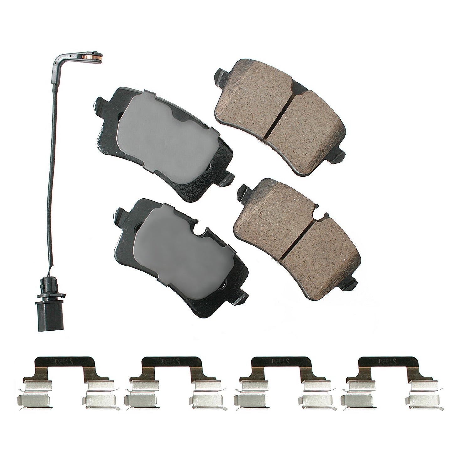 Euro Ultra-Premium Brake Pads - Rear