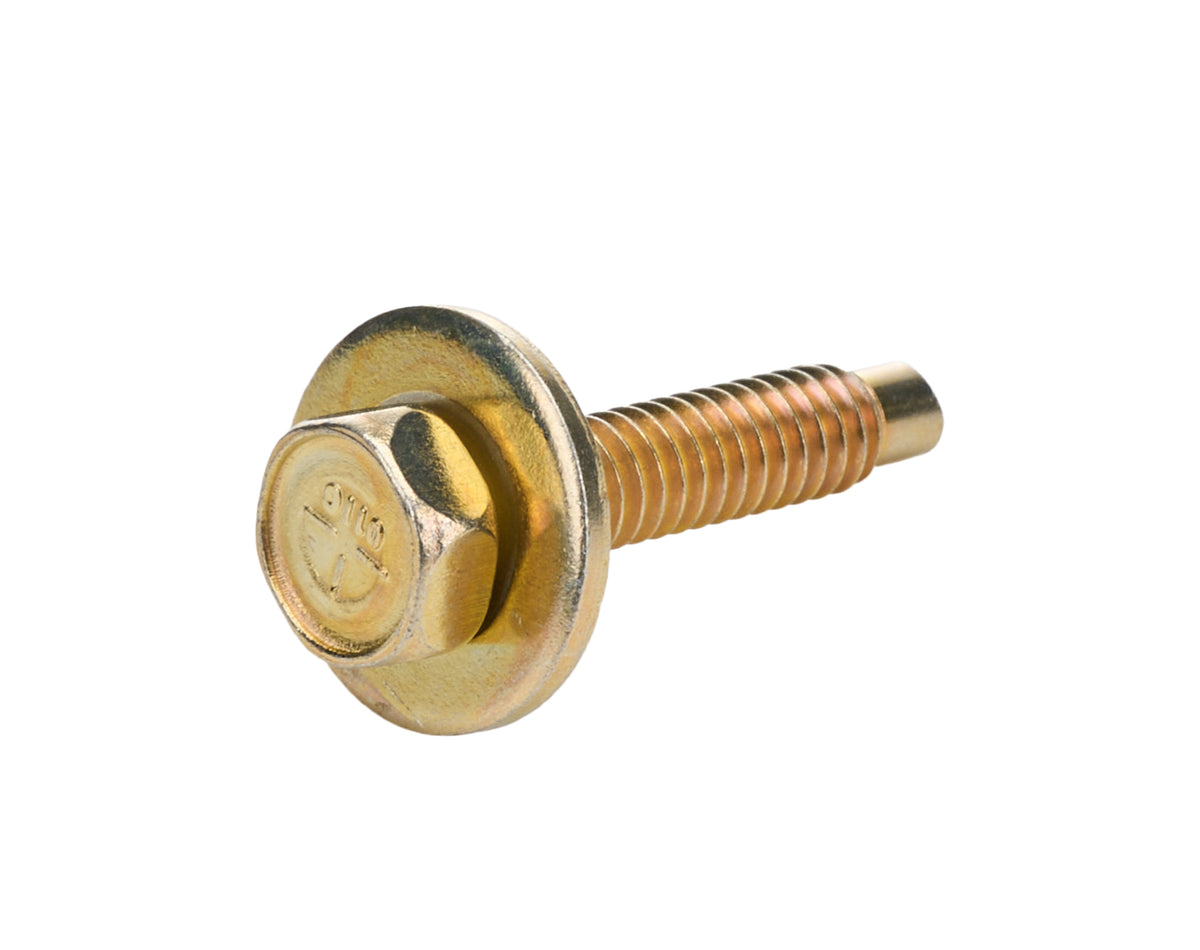 Body Bolt 1-1/8in 10pk Gold