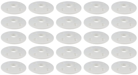 Scuff Plate Plastic White 25pk