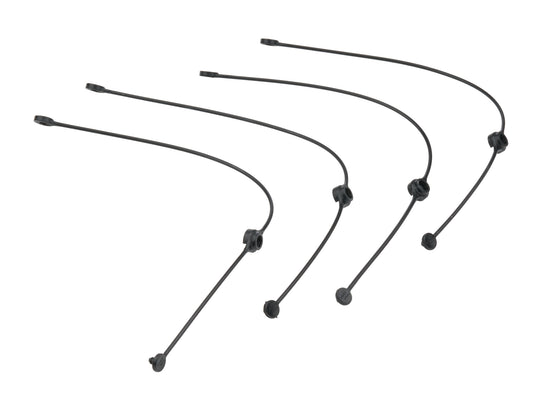 Nylon Lanyards 4pk