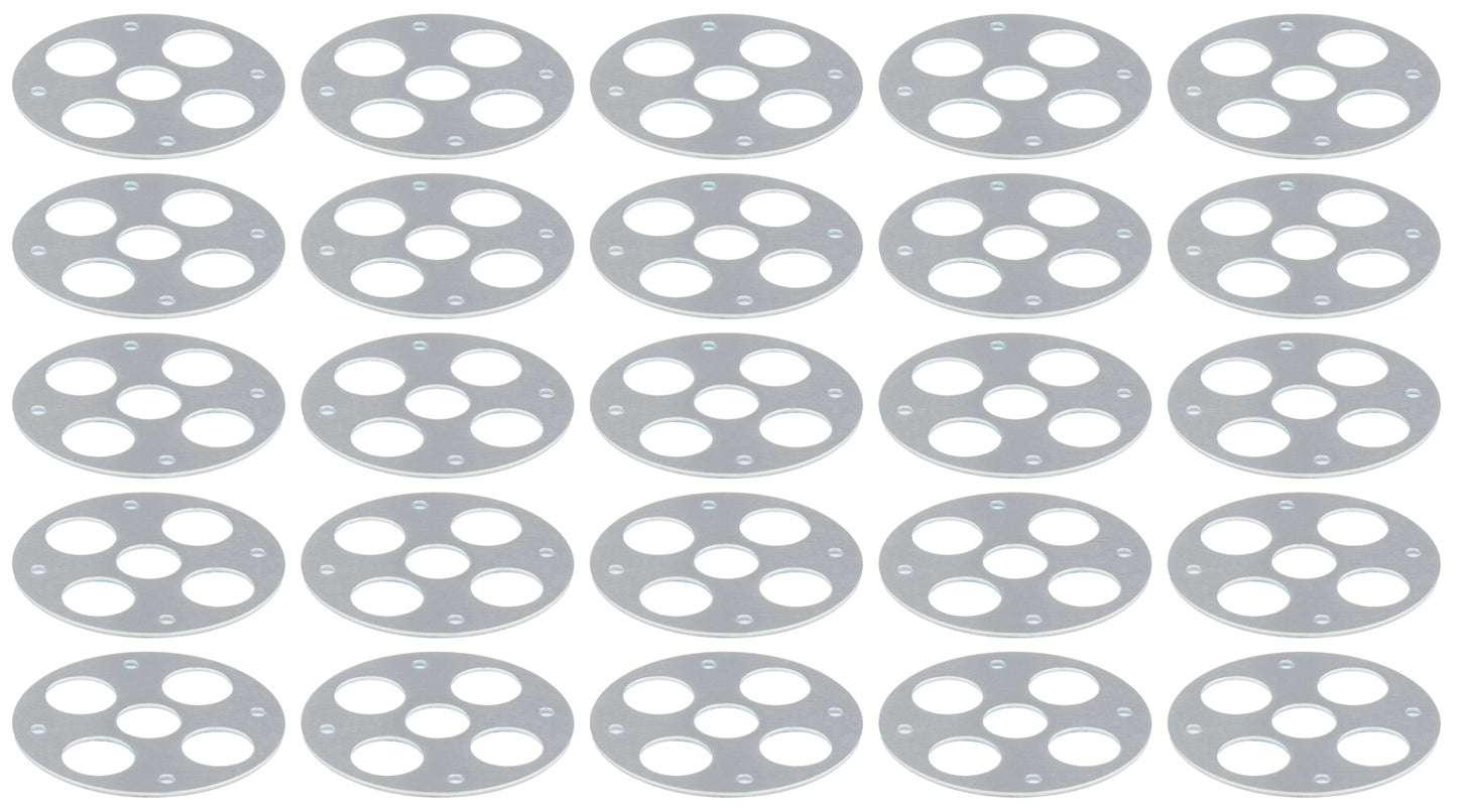 LW Scuff Plate Aluminum 1/2in 25pk