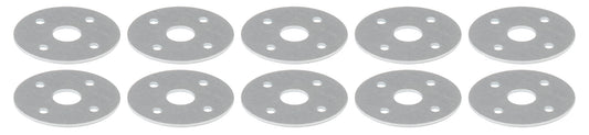 Scuff Plates Aluminum 3/8in Hole 10pk