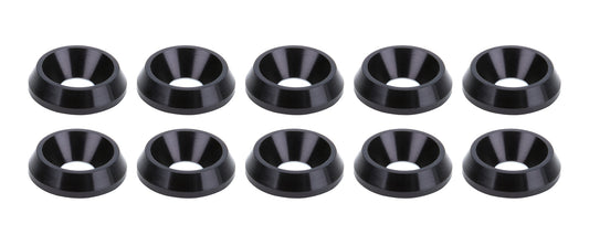 Countersunk Washer Blk 1/4in x 3/4in 10pk