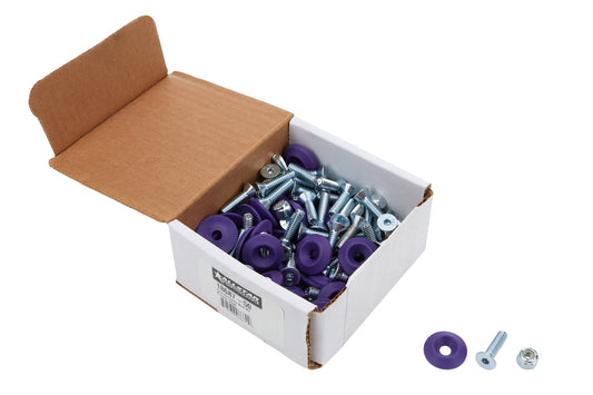 Countersunk Bolt Kit Purple 50pk