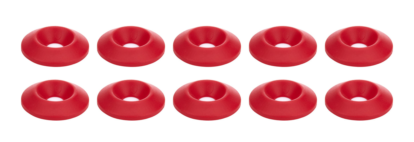 Countersunk Washer Red 10pk