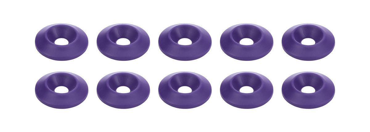 Countersunk Washer Purple 10pk Discontinued