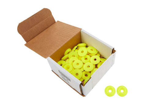 Countersunk Washer Fluorescent Yellow 50pk