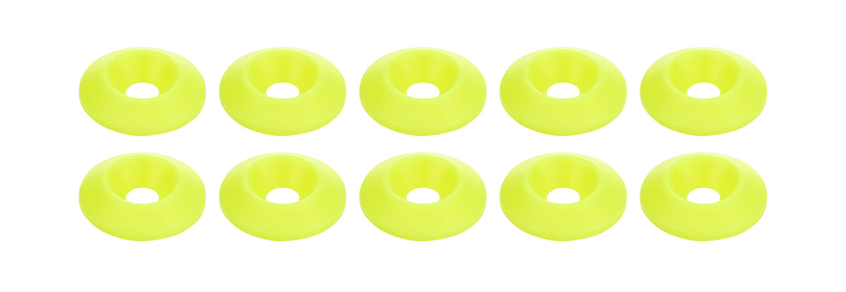 Countersunk Washer 10pk Fl. Yellow Discontinued