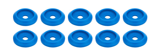 Body Bolt Washer Plastic Blue 10pk