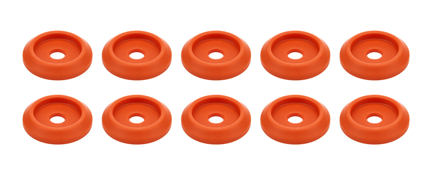 Body Bolt Washer Plastic Orange 10pk