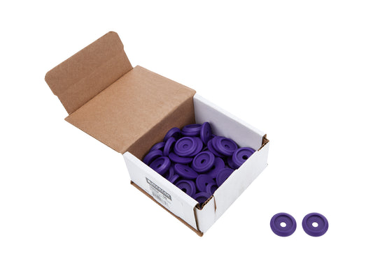 Body Bolt Washer Plastic Purple 50pk Discontinued
