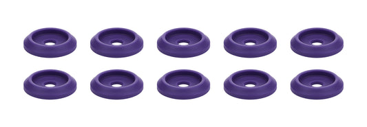 Body Bolt Washer Plastic Purple 10pk