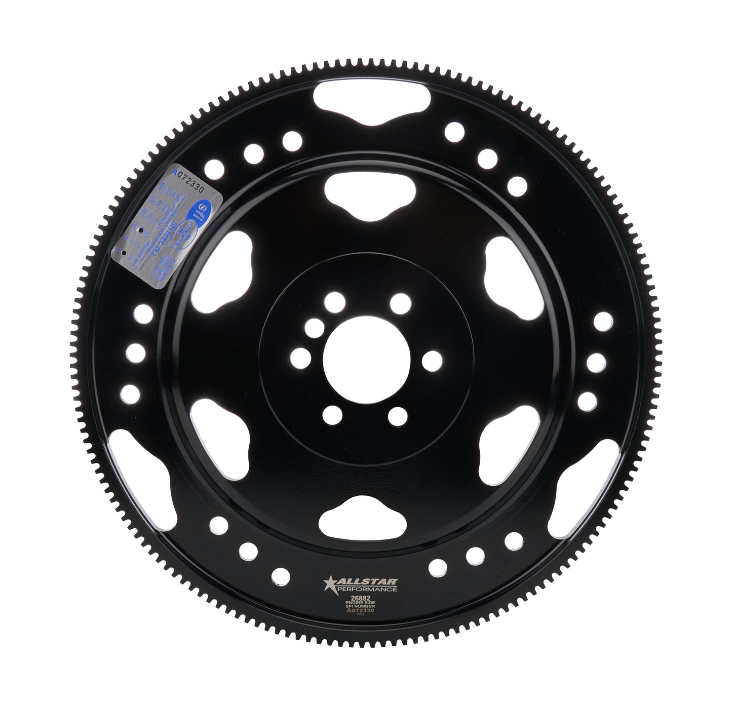 Flexplate Billet Steel LS 6 Bolt Crank 168T