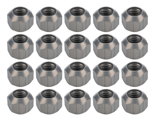 Lug Nuts 5/8-11 Alum HC Dbl Chamfer 20pk