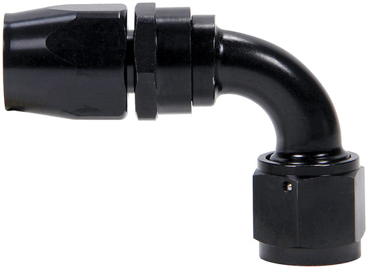 Hose End 90 Degree -10 Black