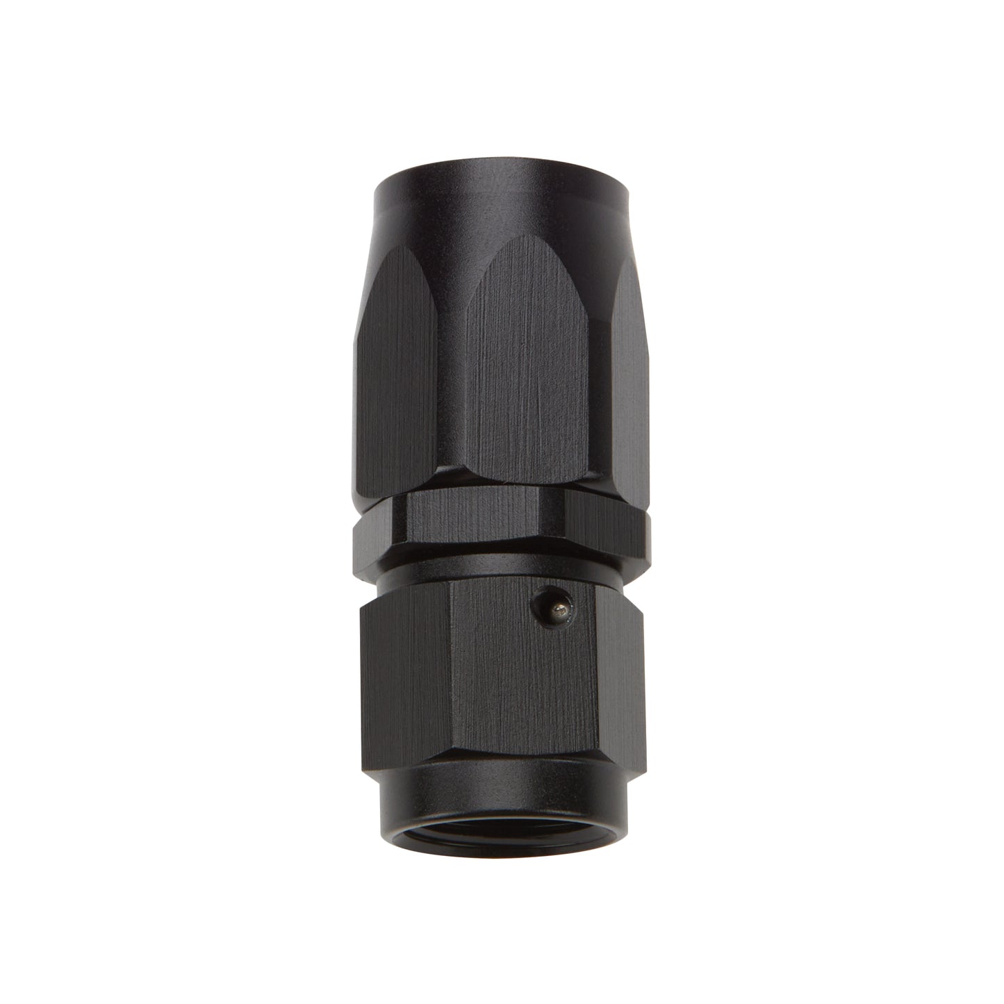 Reusable Hose End Black Straight -16