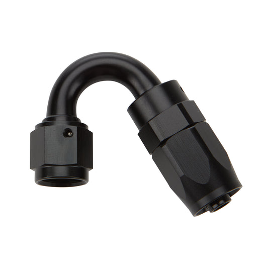 Reusable Hose End Black 150 Deg Elbow -8