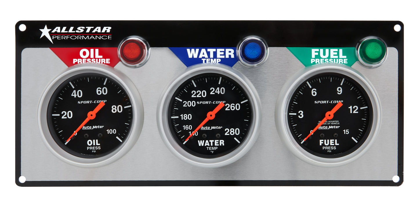 3 Gauge Panel A/M OP/WT/FP Sport-Comp