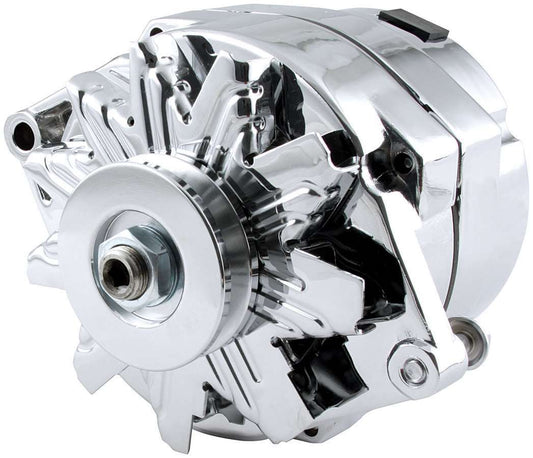 GM Alternator Chrome 100 Amp 1-Wire